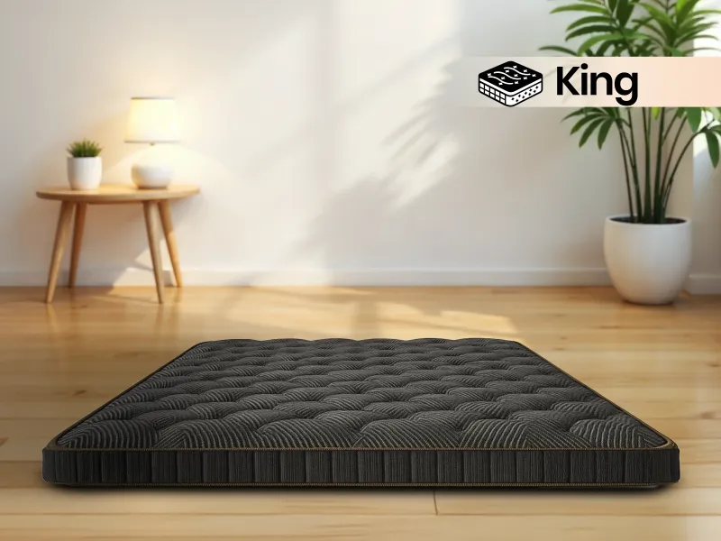 Premium Foam Mattress King Size (78 x 72 x 4 inches)